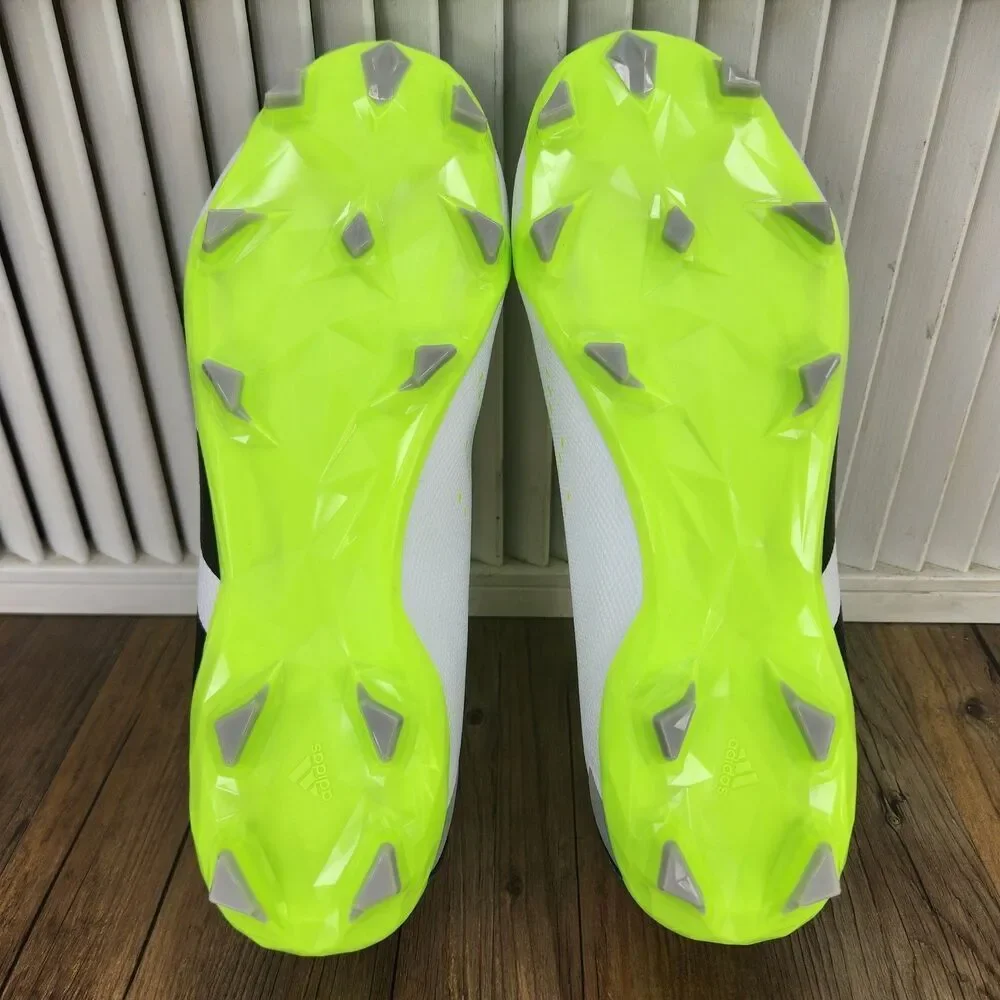 Adidas Predator Accuracy.3 Low FG Mens Sz 10 White Athletic Soccer Cleats GZ0014